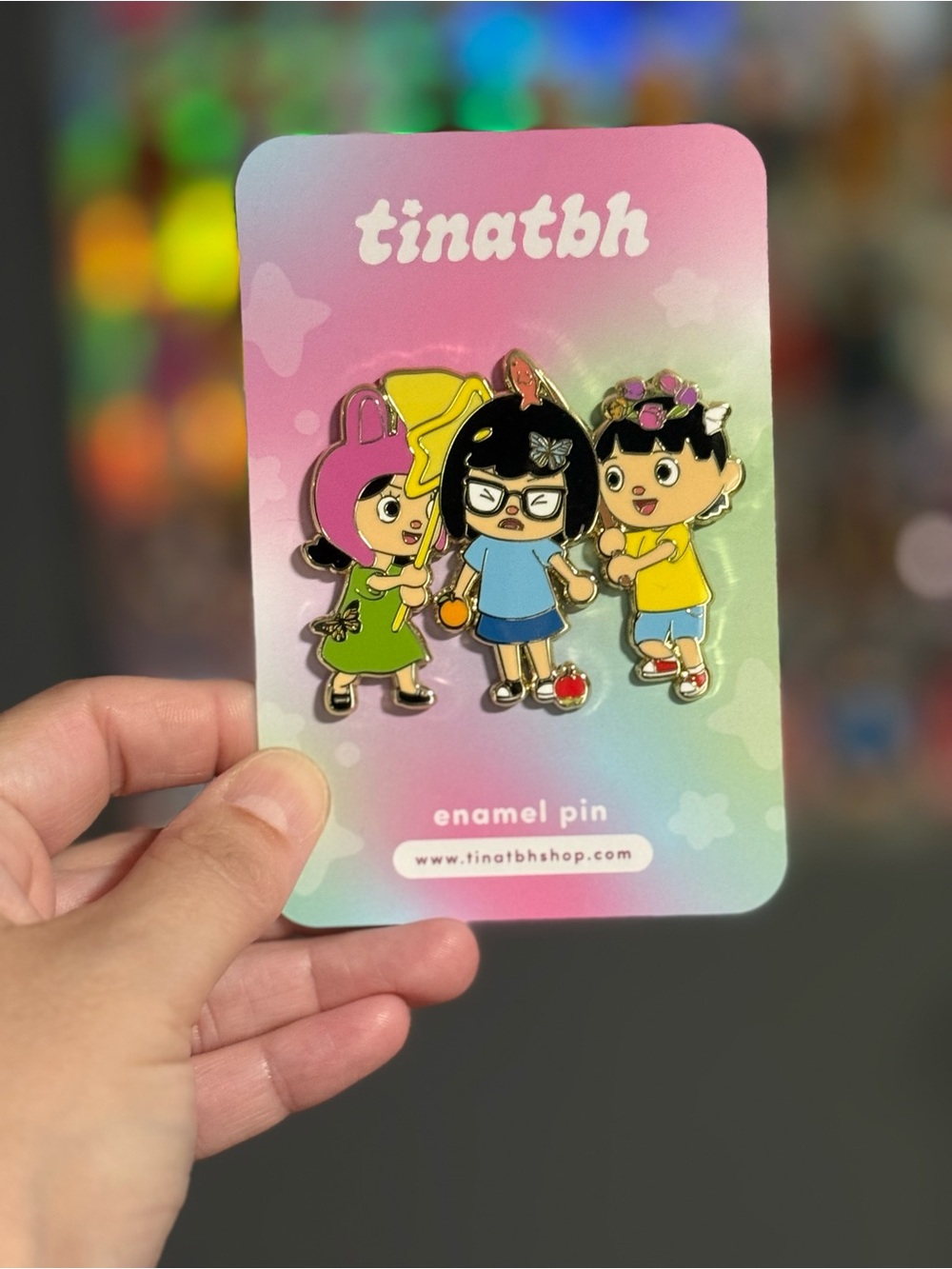 NEW! Bob’s Burgers X Tinatbh X Animal Crossing “Villagers” Enamel Pin